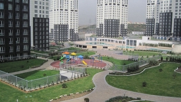 Taşyapı Mashattan (Maslak) Hazır Rulo Çim Uygulaması